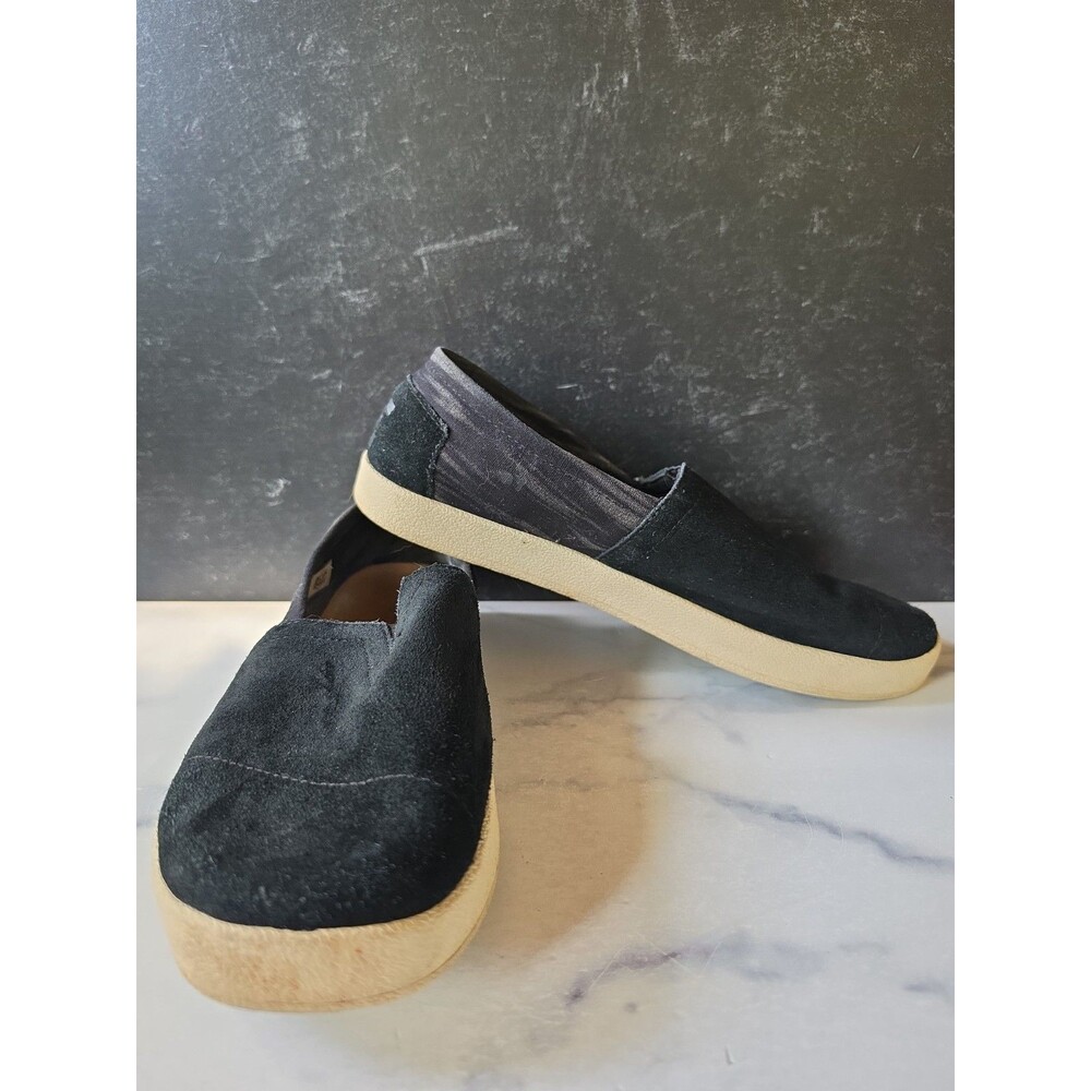 Toms Women's Black Slip On Shoes Size US 8
